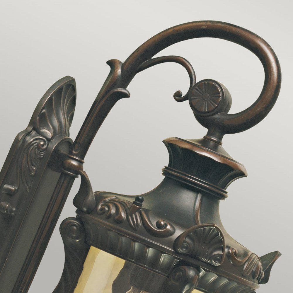 PH2-S-OB Philadelphia Outdoor 1 Light Small Down Wall Lantern Old Bronze