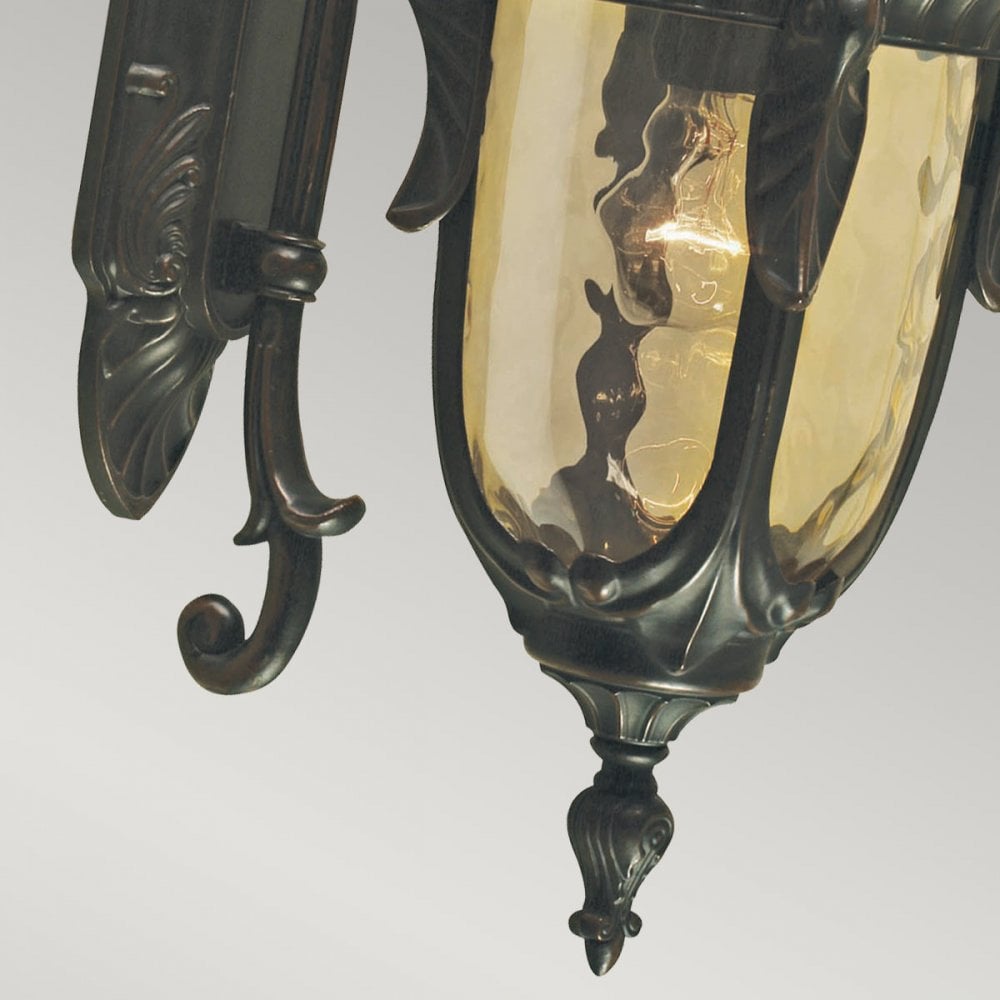 PH2-S-OB Philadelphia Outdoor 1 Light Small Down Wall Lantern Old Bronze