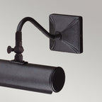 PL1-10-BLACK Picture Light 1 Light Small Black