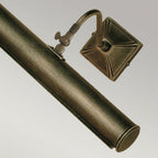PL1-20-BLK-GOLD Picture Light 2 Light Large Black/Gold (S)