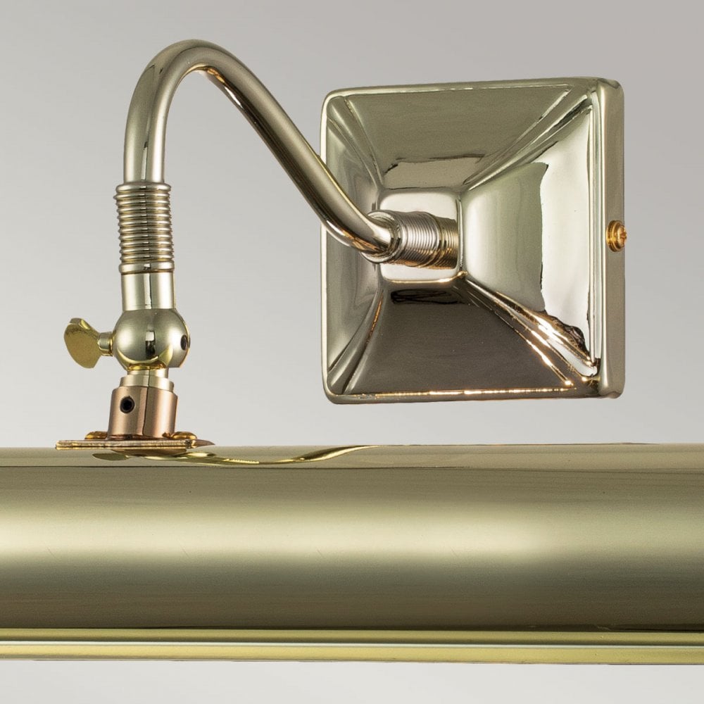 PL1-20-PB Picture Light 2 Light Large Polished Brass (S)