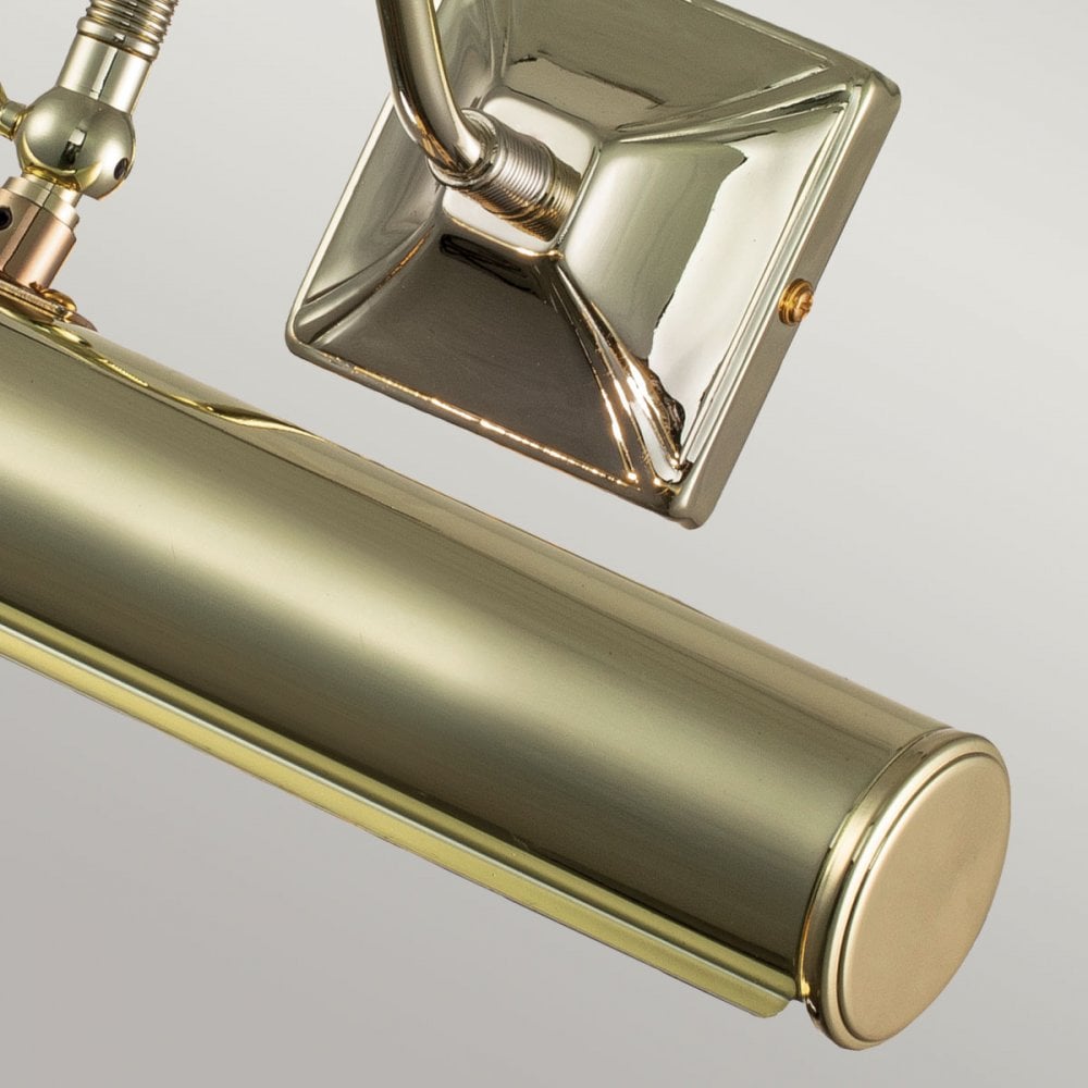 PL1-20-PB Picture Light 2 Light Large Polished Brass (S)