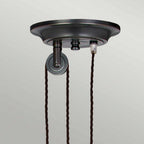 PV-P-OB Provence 1 Light Rise and Fall Pendant Old Bronze