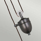 PV-P-OB Provence 1 Light Rise and Fall Pendant Old Bronze