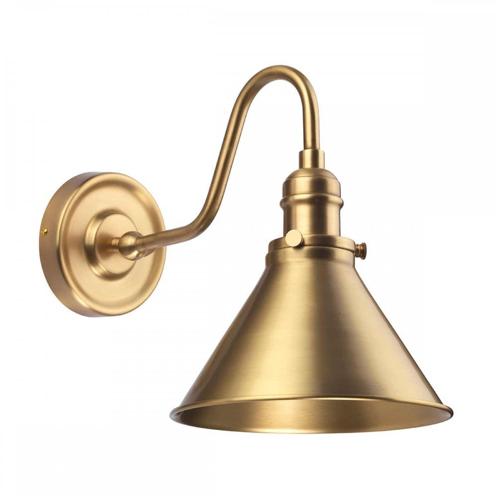 PV1-AB Provence 1 Light Wall Light Aged Brass
