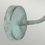SHELDON-V Sheldon Outdoor 1 Light Wall Lantern Verdigris
