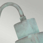 SHELDON-V Sheldon Outdoor 1 Light Wall Lantern Verdigris