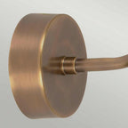 SOMERTON-BR Somerton Outdoor 1 Light Wall Lantern Aged Brass