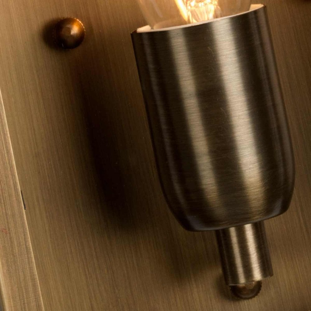 St Martins Outdoor 1 Light Wall Lantern Aged Brass