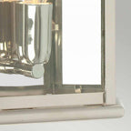 ST-MARTINS-PN St Martins Outdoor 1 Light Wall Lantern Polished Nickel