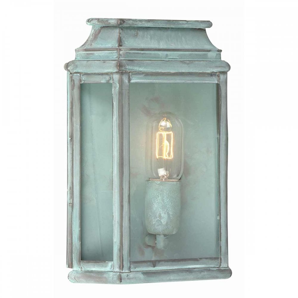 ST-MARTINS-V St Martins Outdoor 1 Light Wall Lantern Verdigris