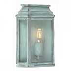 ST-MARTINS-V St Martins Outdoor 1 Light Wall Lantern Verdigris