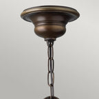 HK-CELLO3 Cello 3 Light Chandelier Antique Bronze