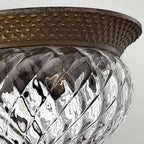 HK-PLANT-F-S-PZ Plantation 2 Light Small Flush Pearl Bronze