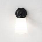 1106006 Anton Bathroom 1 Light Wall Light Matt Black