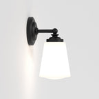 1106006 Anton Bathroom 1 Light Wall Light Matt Black