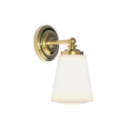 1106007 Anton Bathroom 1 Light Wall Light Polished Brass