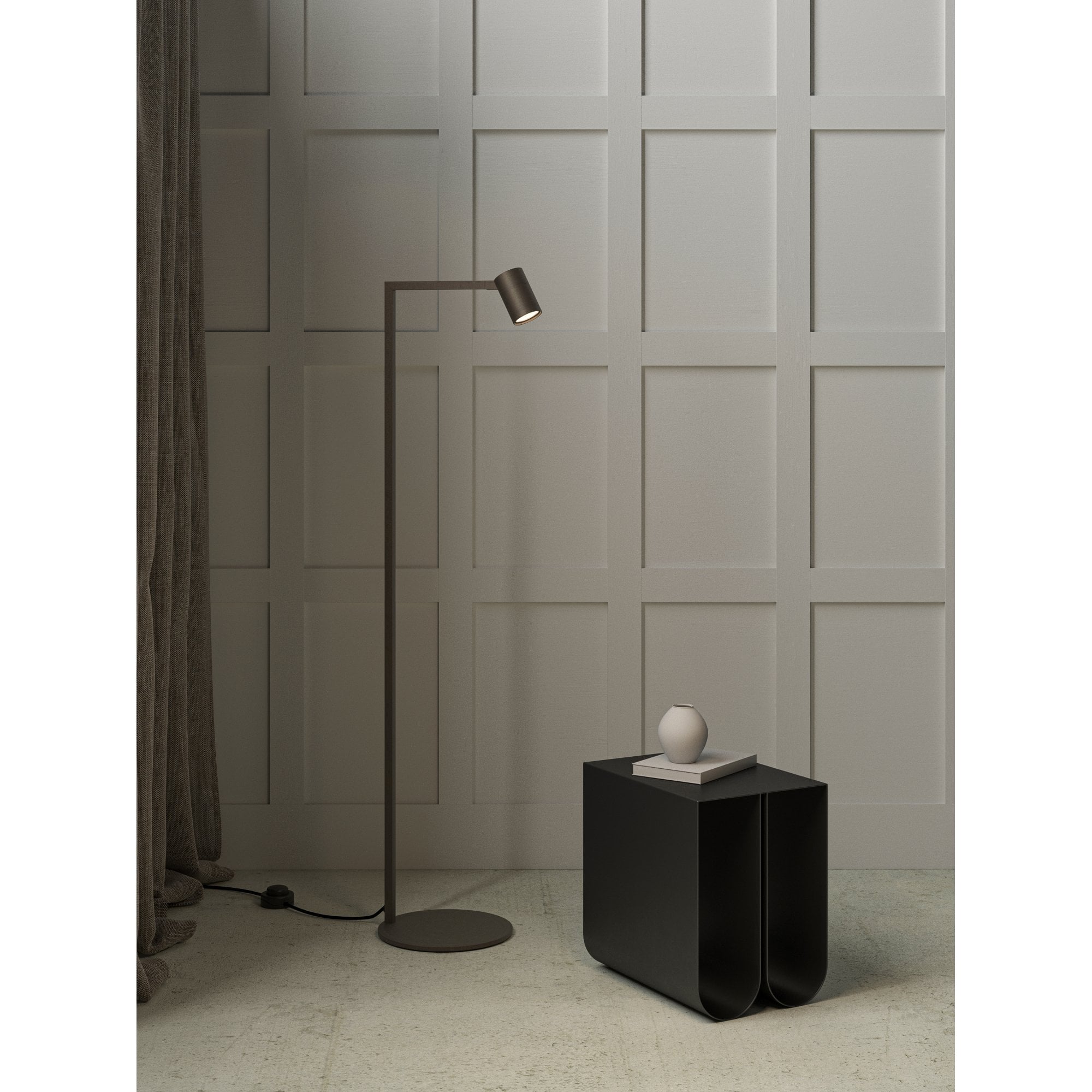 1286155 Ascoli 1 Light Floor Light Bronze