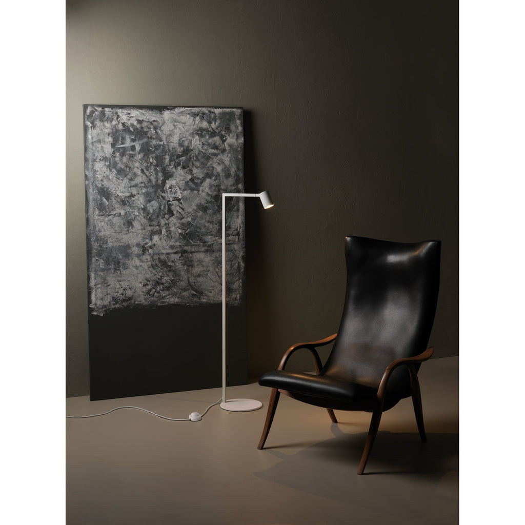 1286157 Ascoli 1 Light Floor Light Matt White