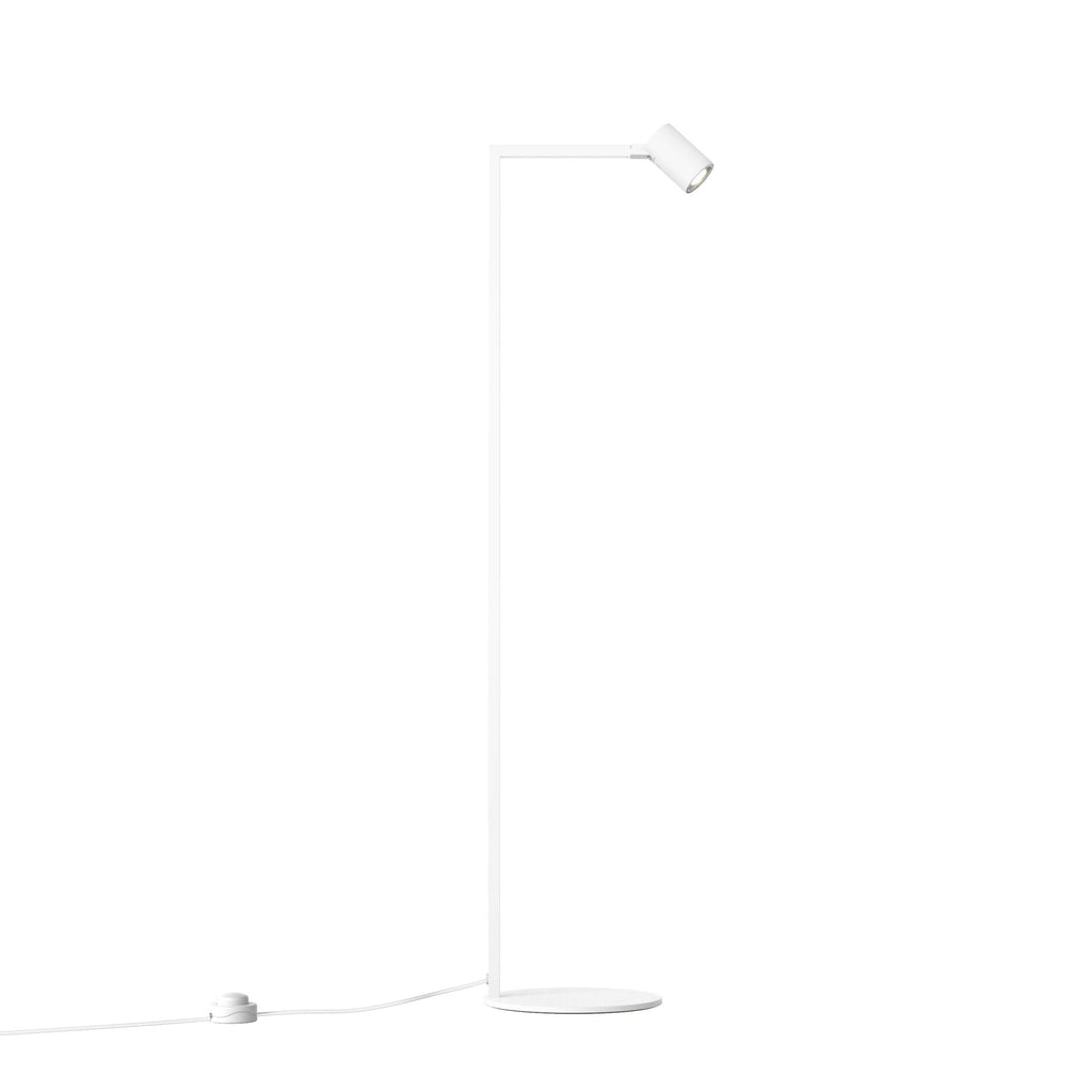 1286157 Ascoli 1 Light Floor Light Matt White