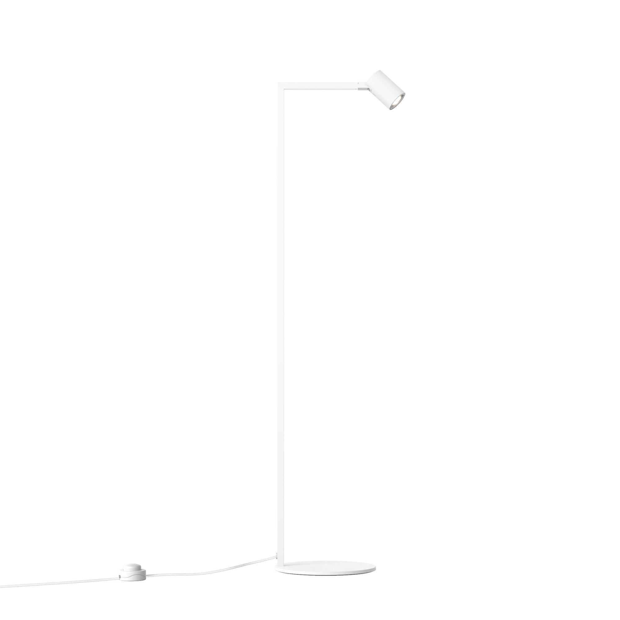1286157 Ascoli 1 Light Floor Light Matt White