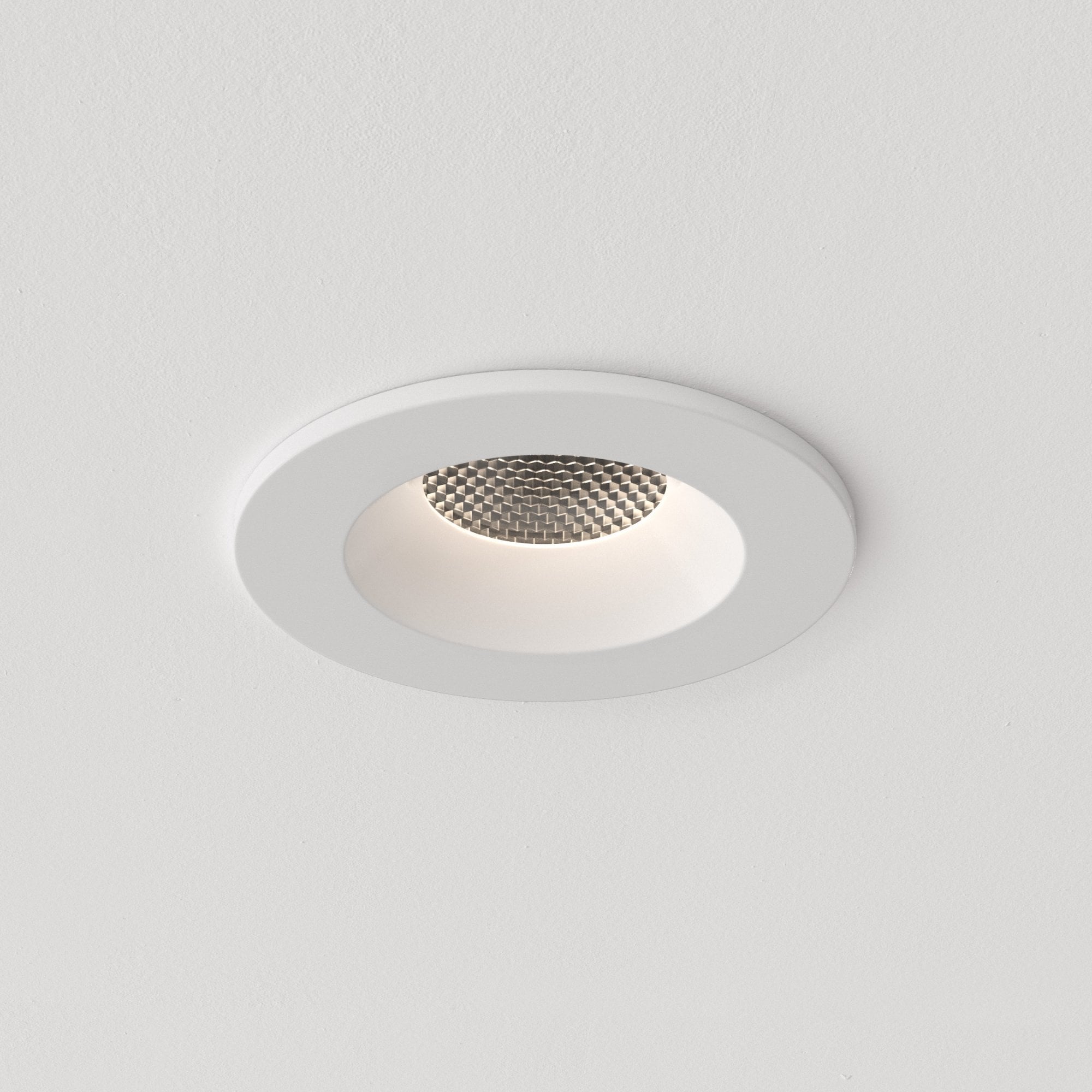 1326080 Kos Outdoor 1 Light Downlight Matt White