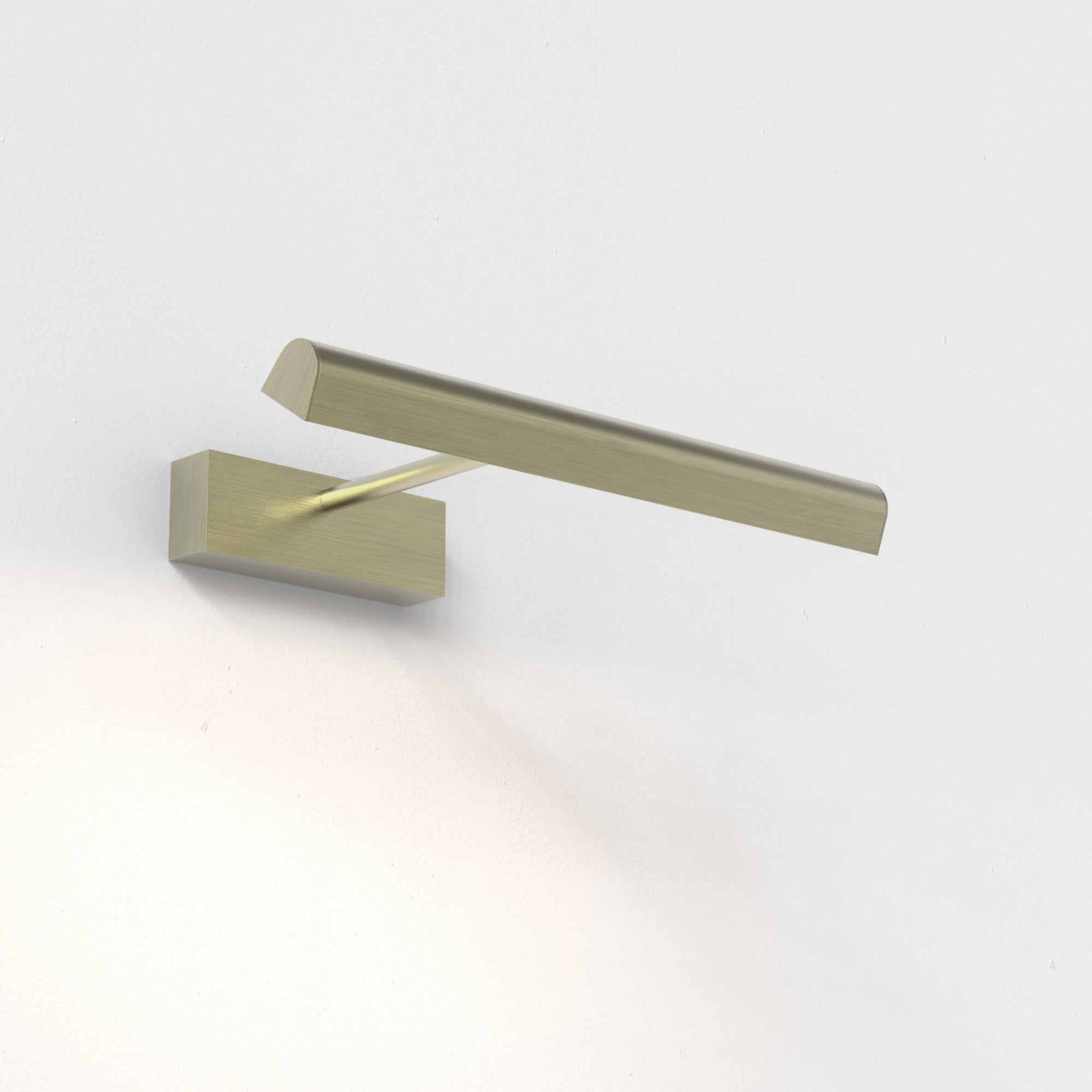 1371030 Renoir 1 Light LED Picture Light Matt Brushed Brass