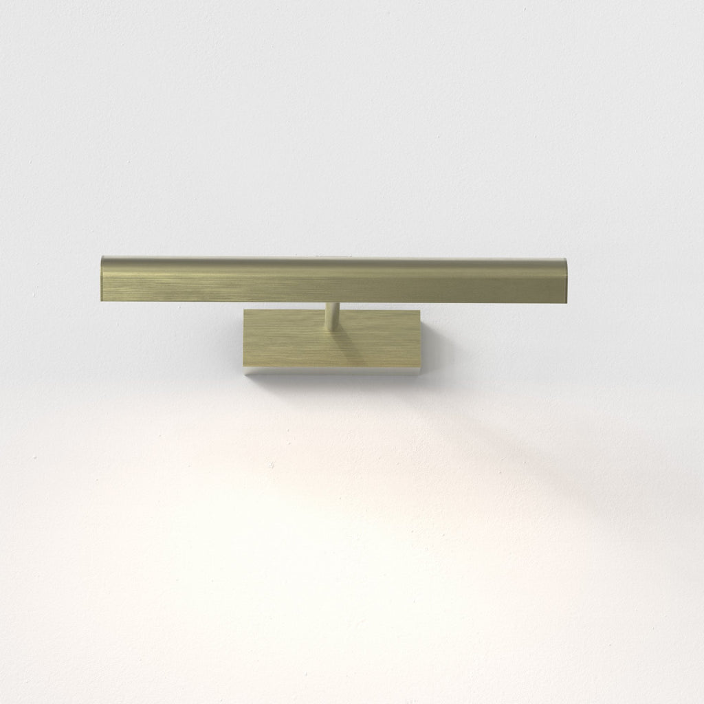 1371030 Renoir 1 Light LED Picture Light Matt Brushed Brass