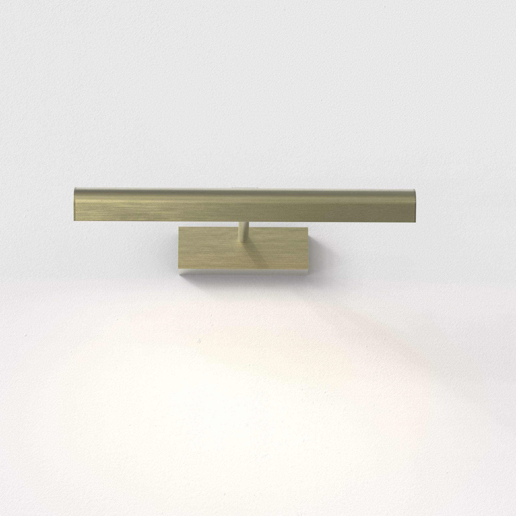 1371030 Renoir 1 Light LED Picture Light Matt Brushed Brass