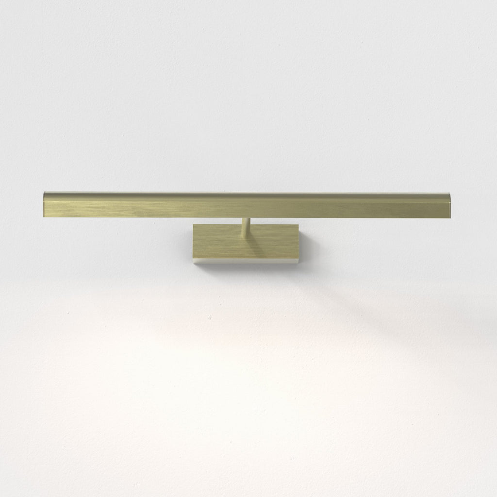 1371031 Renoir 1 Light LED Picture Light Matt Brushed Brass