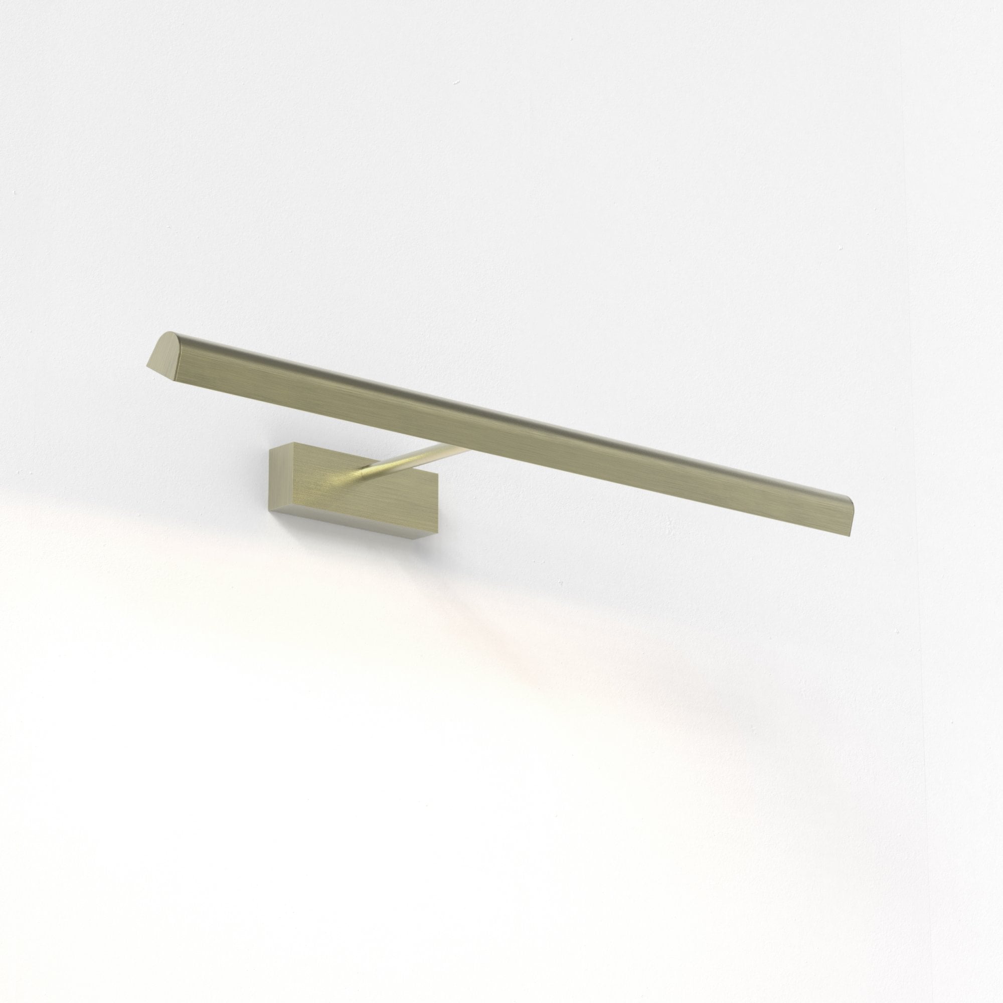 1371032 Renoir 1 Light LED Picture Light Matt Brushed Brass