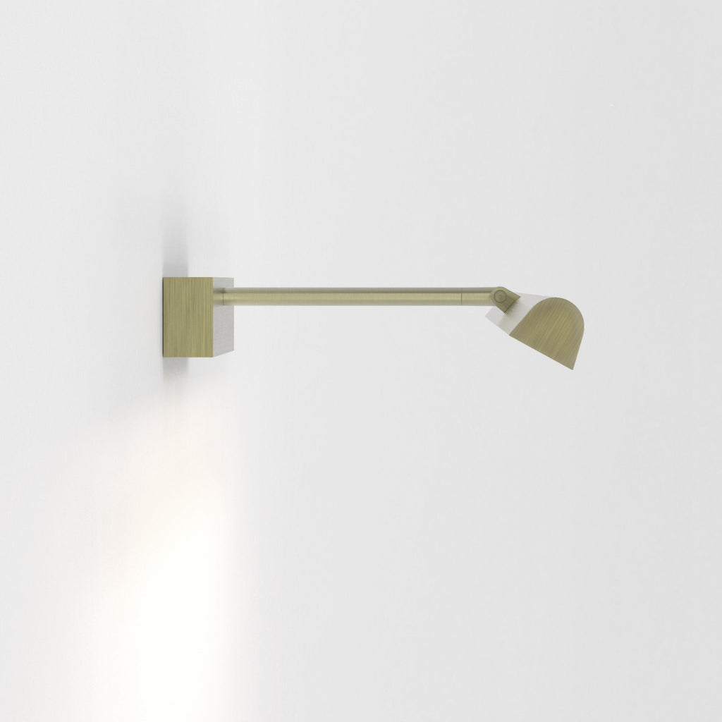 1371032 Renoir 1 Light LED Picture Light Matt Brushed Brass