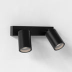 1372016 Dartmouth Outdoor 2 Light Spotlight Textured Black