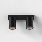 1372016 Dartmouth Outdoor 2 Light Spotlight Textured Black