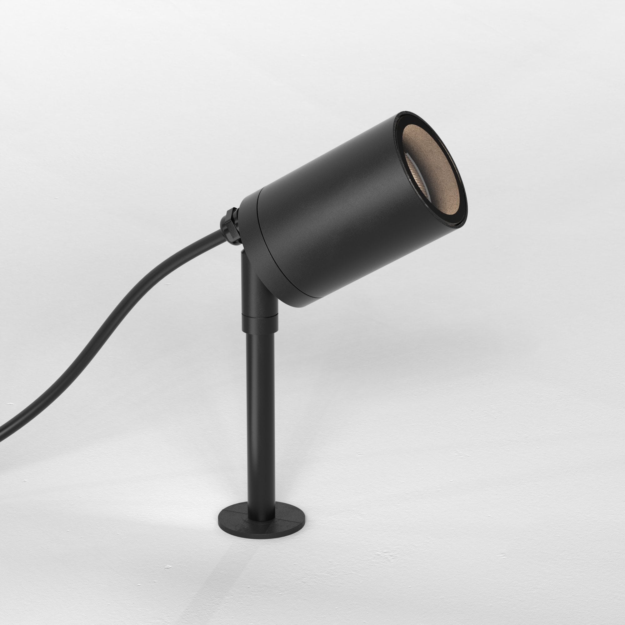 1372017 Dartmouth Outdoor 1 Light Spotlight Textured Black