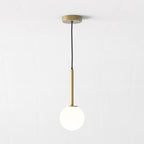 1429024 Tacoma 1 Light Pendant Light Antique Brass Fitting Only (S)