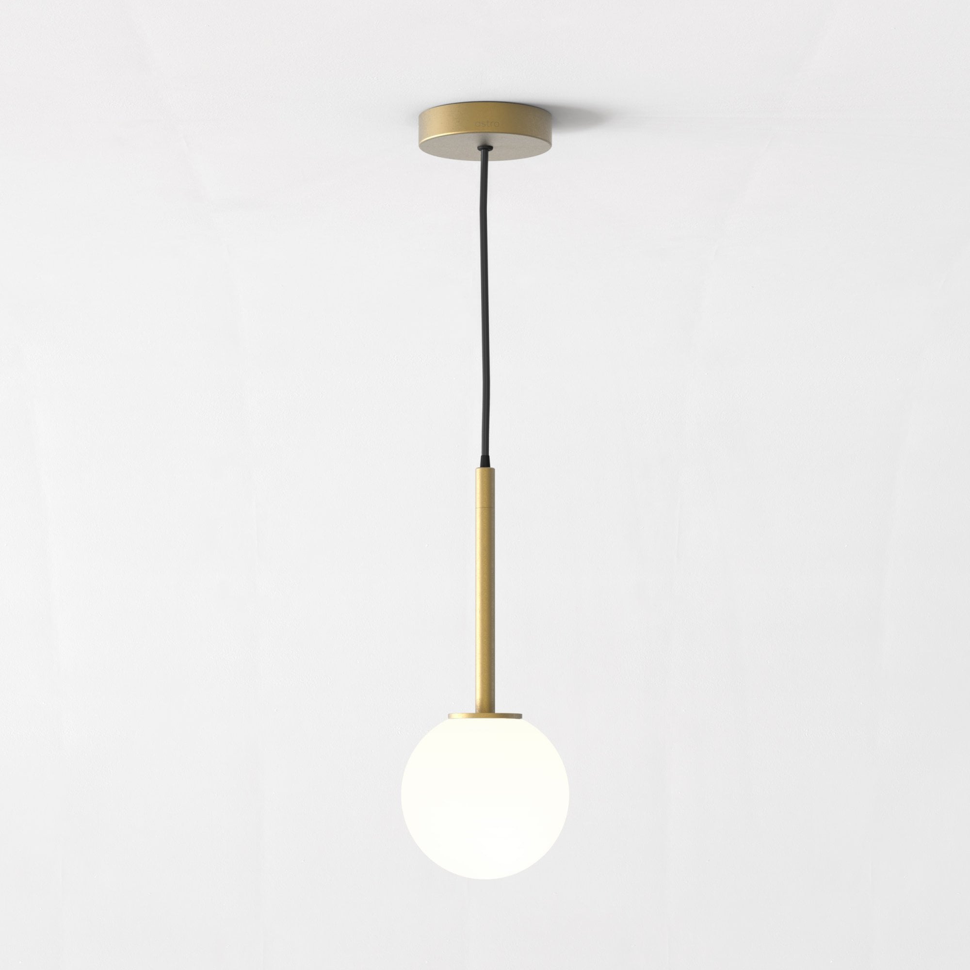 1429024 Tacoma 1 Light Pendant Light Antique Brass Fitting Only (S)