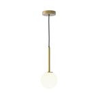 1429024 Tacoma 1 Light Pendant Light Antique Brass Fitting Only (S)
