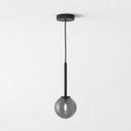 1429025 Tacoma 1 Light Pendant Light Matt Black Fitting Only