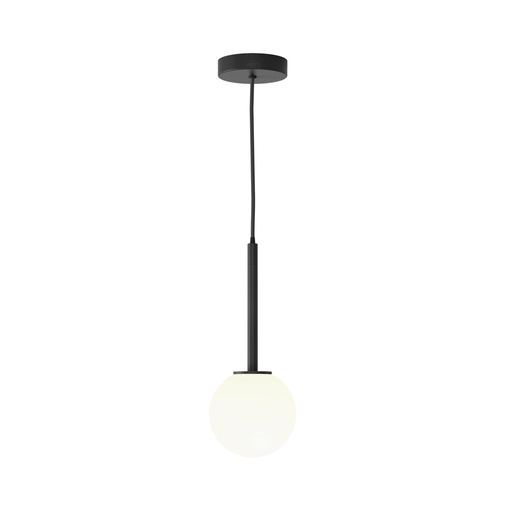 1429025 Tacoma 1 Light Pendant Light Matt Black Fitting Only
