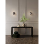 1429027 Tacoma Bathroom 1 Light Wall/Ceiling Matt Black Fitting Only