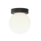 1429027 Tacoma Bathroom 1 Light Wall/Ceiling Matt Black Fitting Only