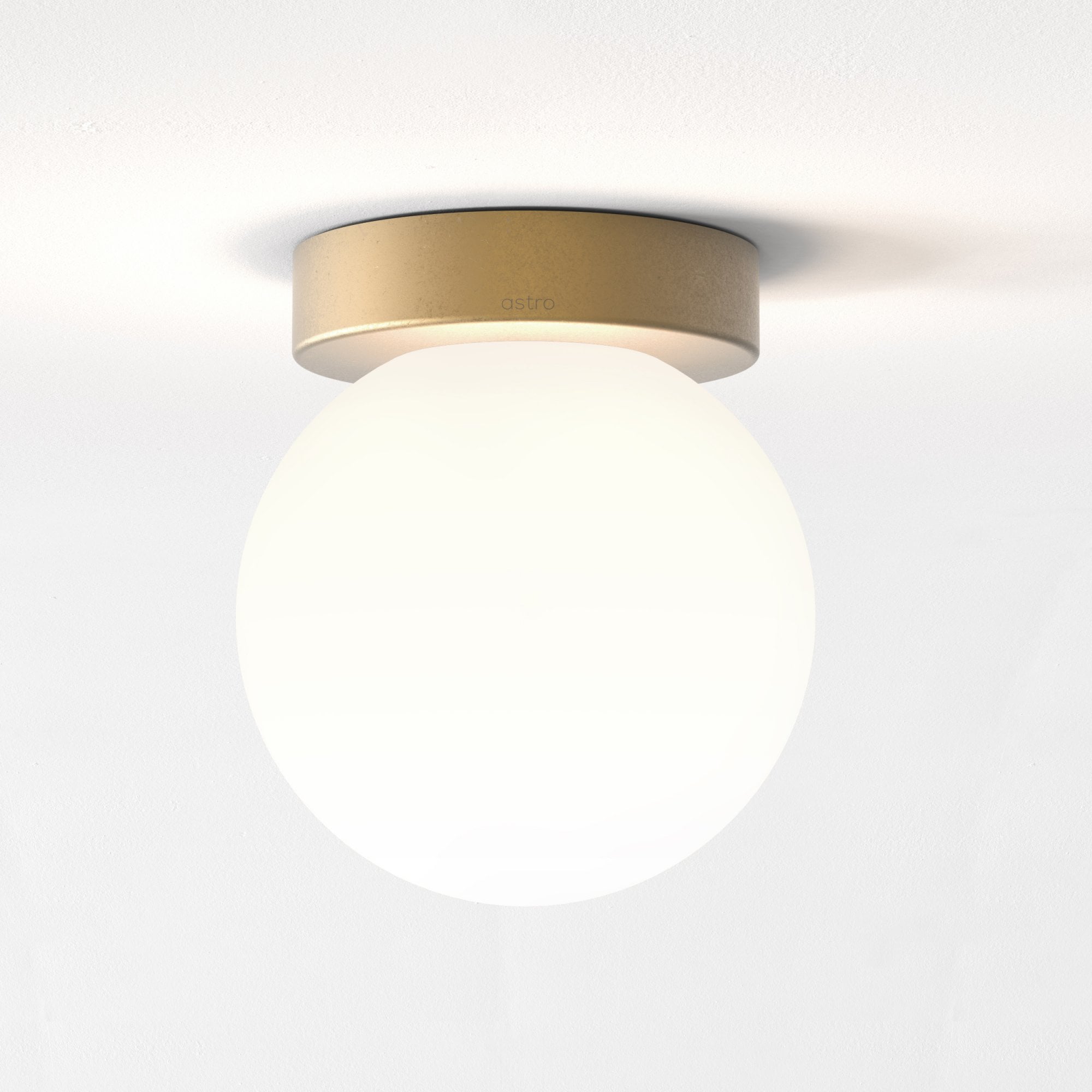 1429028 Tacoma Bathroom 1 Light Wall/Ceiling Antique Brass Fitting Only