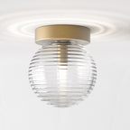 1429028 Tacoma Bathroom 1 Light Wall/Ceiling Antique Brass Fitting Only