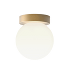 1429028 Tacoma Bathroom 1 Light Wall/Ceiling Antique Brass Fitting Only