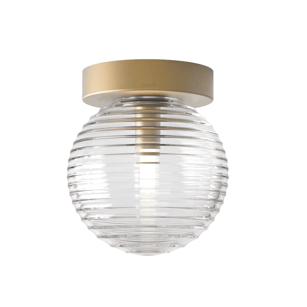 1429028 Tacoma Bathroom 1 Light Wall/Ceiling Antique Brass Fitting Only