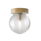 1429028 Tacoma Bathroom 1 Light Wall/Ceiling Antique Brass Fitting Only