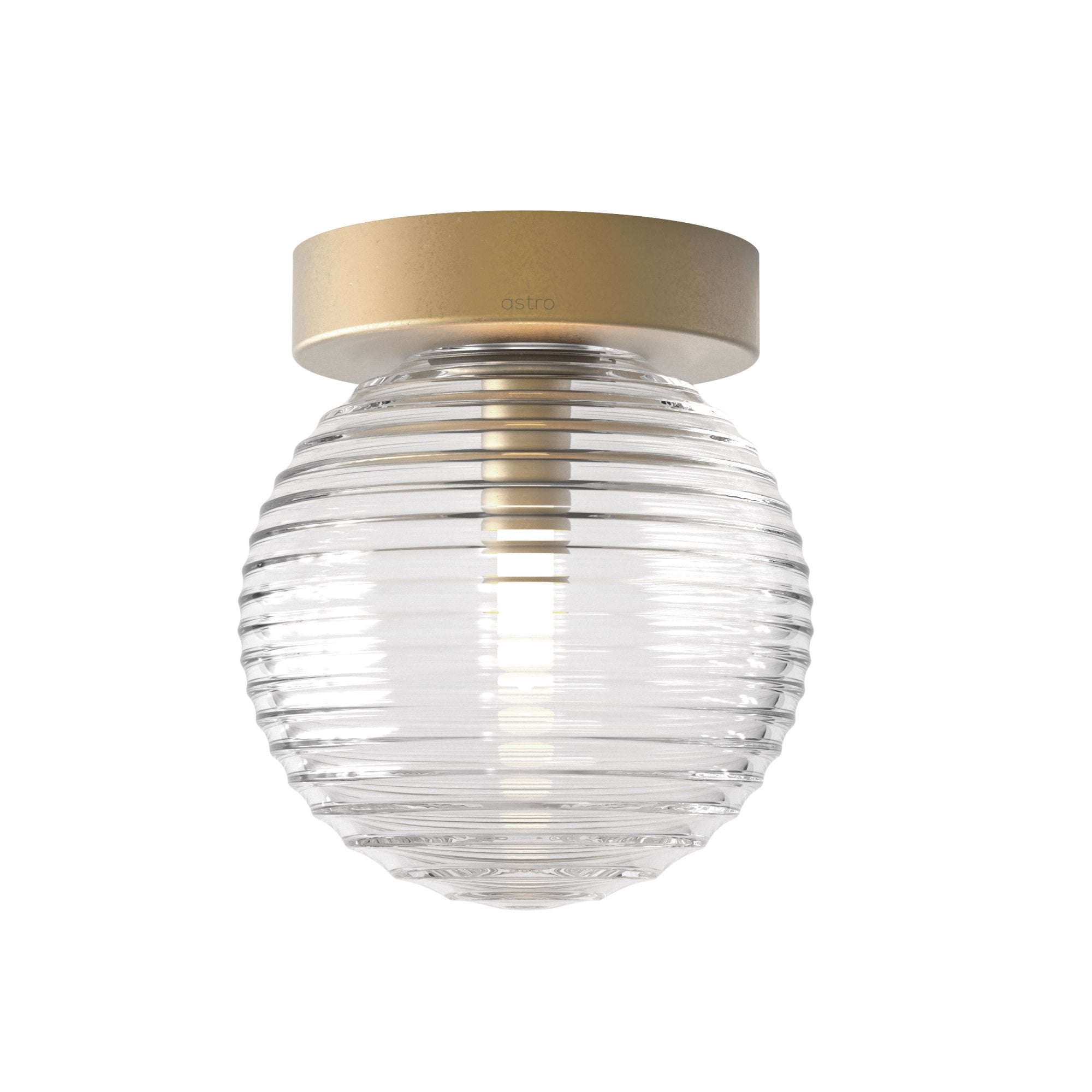 1429028 Tacoma Bathroom 1 Light Wall/Ceiling Antique Brass Fitting Only