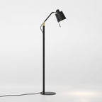 1441017 Edward 1 Light Floor Light Matt Black Base Only
