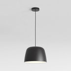 1456009 Taiko 1 Light Pendant Light Matt Black